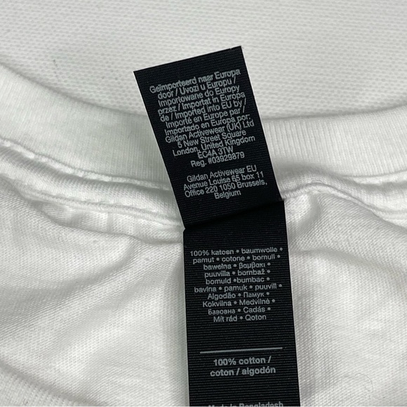 Poshmark Poshfest San Diego Tee Tshirt White Olive Green Lettering Swag 3X New - Picture 11 of 12